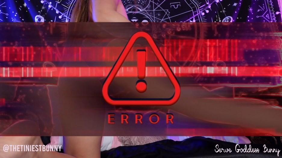 thetiniestbunny – Error, beta detected – Pussyfree Femdom censored pixel fetish
